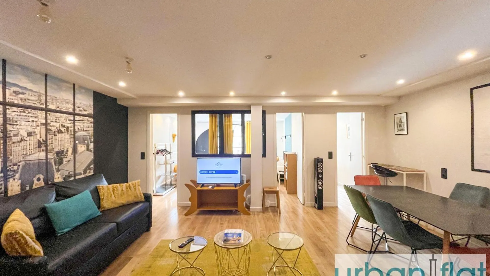 Urban Flat 120 - Charming 3 Bedroom Flat In Le Marais Paris Apartment